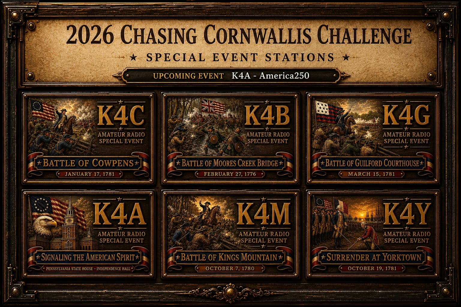 2026 Chasing Cornwallis Challenge Special Events