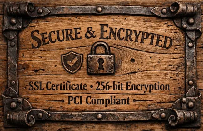 Secure & Encrypted - SSL Certificate